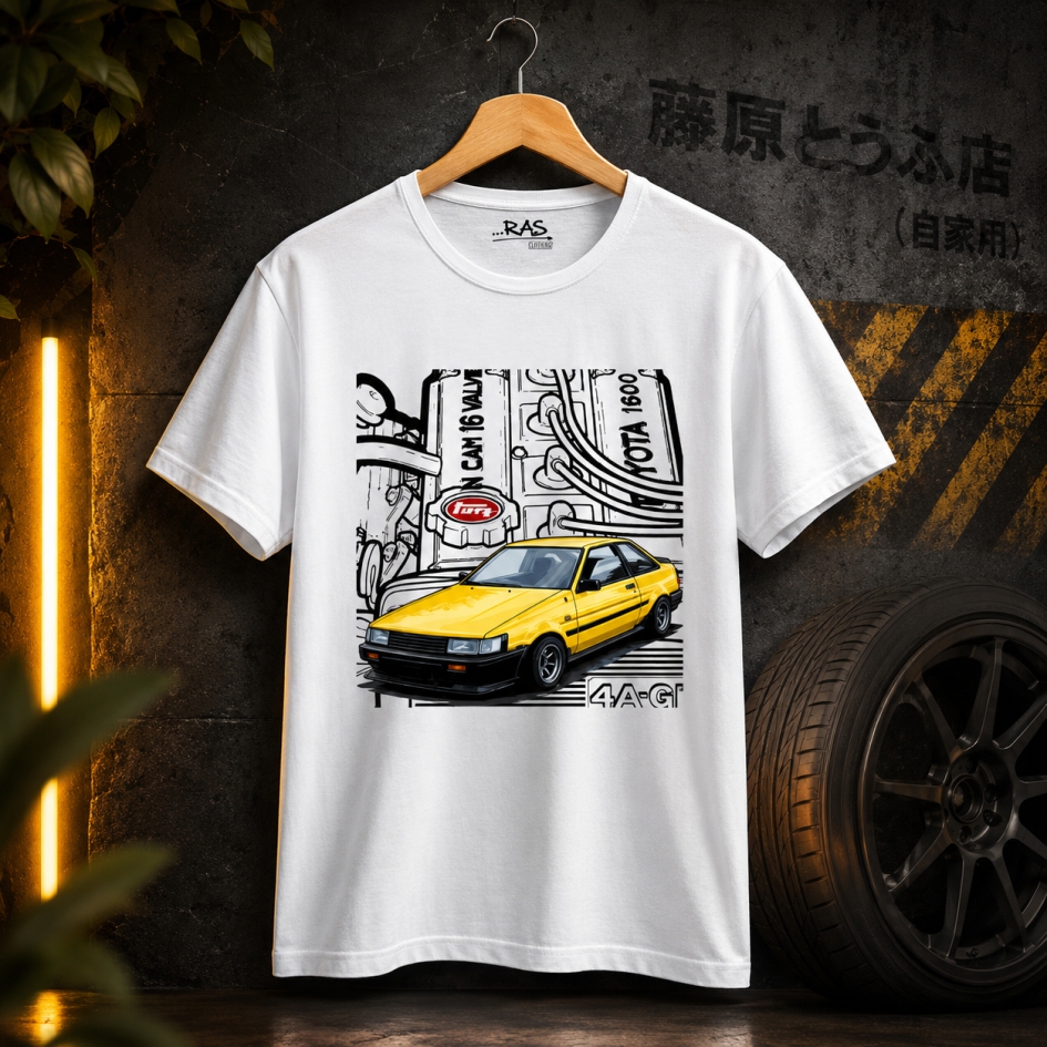 Yellow AE86 4AGE